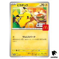 Pikachu [PROMO] 020/M-P McDonald s Japan Exclusive 2025 Pokemon Japanese