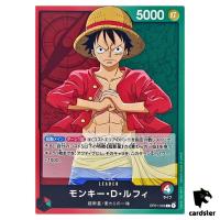 Monkey D. Luffy OP01-003 L ONE PIECE Card ROMANCE DAWN Japan