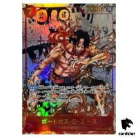 Portgas D. Ace OP02-013 [COM PAR] Parallel SR ONE PIECE Card Paramount War