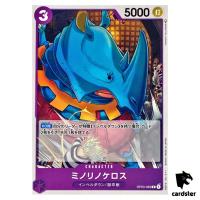 Minorhinoceros OP03-069 C Mighty Enemies One Piece Card Japan