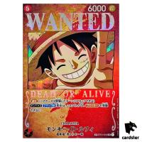 Monkey D Luffy WANTED SR ST01-012 [SP PAR] Parallel Mighty OP03 One Piece