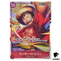 Monkey D Luffy ST10-006 SR ST-10 The Three Captains One Piece Card Japan