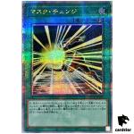 Mask Change 25th Secret QCCU-JP038 [QSrR] Quarter Century side Unity Yugioh