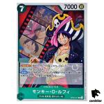 Monkey D. Luffy OP02-041 Rare [Normal] ST-11 Side Uta One Piece Japanese
