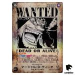 Marshall D. Teach SR OP09-093 [WANTED PAR] Emperors New World One Piece Jap