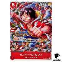 Monkey D Luffy SR ST01-012 [NON-FOIL PAR] Parallel Std Battle Vol5 One Piece
