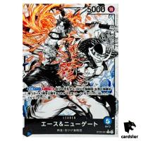 Ace and Newgate L ST22-001 [PAR] Parallel Starter Deck Ace Newgate One Piece