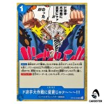 Well Change This Mission from Sneaky to Flashy UC OP16-059 ONE PIECE Japanese