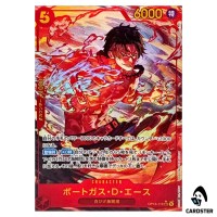 Portgas D. Ace SEC OP16-118 [PAR] The Time of Battle ONE PIECE Japanese