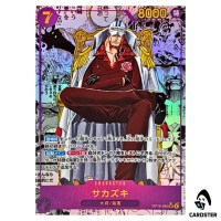 Sakazuki SR OP16-065 [MANGA PAR] The Time of Battle ONE PIECE Japanese