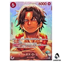Portgas D. Ace SR ST15-005 OP16 [SP PAR] The Time of Battle ONE PIECE Japanese