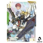 Nu Gundam LR++ GD05-017 [SUPER PAR] Freedom Ascension Gundam Card Game Japan