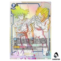 Son Goku/Vegeta SR ST01-024 [PAR] Story Booster Dragon Ball Fusion World Japan