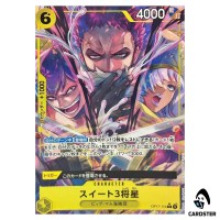 Sweet 3 Generals R OP17-114 [PAR] The Worlds Strongest Warriors ONE PIECE JP