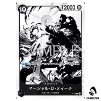 Marshall D. Teach P P-100 [PAR] 4th Anniv Four Emperors Treasure ONE PIECE JP