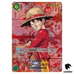 Monkey D Luffy SEC OP13-118 [Red Comic PAR] Carrying on His Will One Piece J