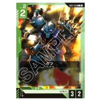 Gouf C GD01-036 Newtype Rising Gundam Card Japanese